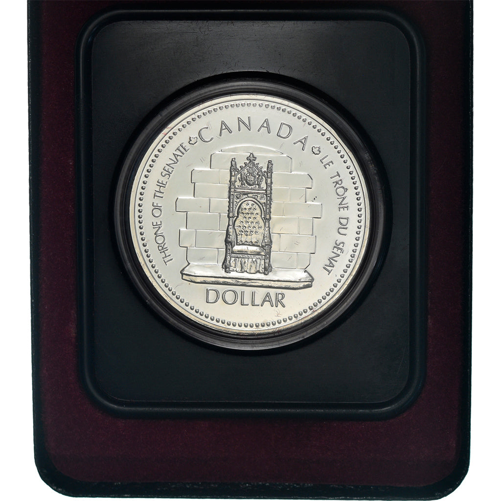 Coin, Canada, Elizabeth II, Dollar, 1977, Royal Canadian Mint, Ottawa, BU