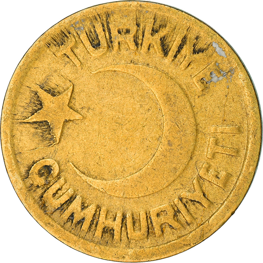Coin, Turkey, 10 Para, 1/4 Kurus, 1942, EF(40-45), Aluminum-Bronze, KM:868