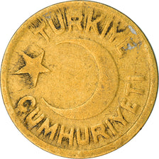 Coin, Turkey, 10 Para, 1/4 Kurus, 1942, EF(40-45), Aluminum-Bronze, KM:868