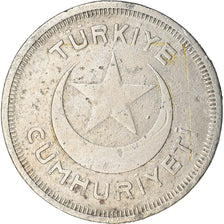 Coin, Turkey, 5 Kurus, 1938, EF(40-45), Copper-nickel, KM:862