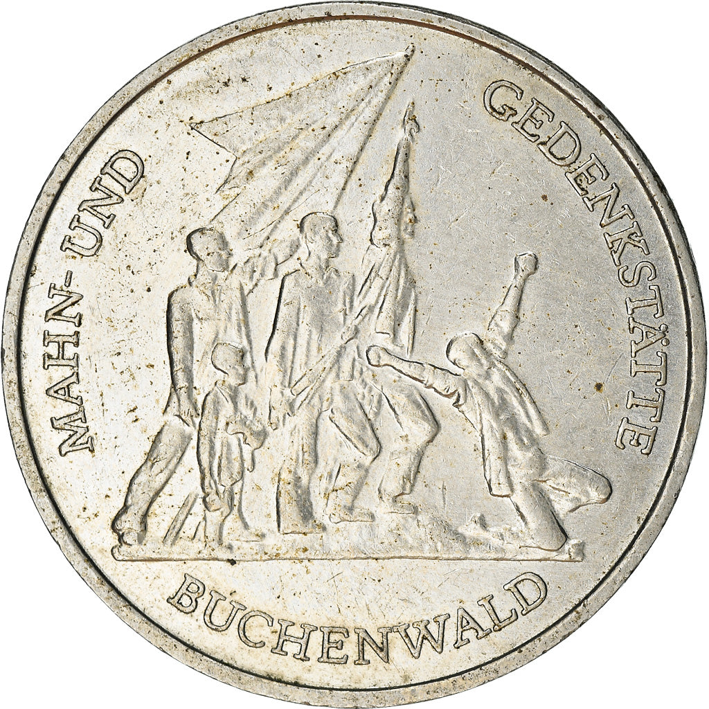 Coin, GERMAN-DEMOCRATIC REPUBLIC, 10 Mark, 1972, Berlin, VF(30-35)