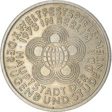 Coin, GERMAN-DEMOCRATIC REPUBLIC, 10 Mark, 1973, Berlin, VF(30-35)