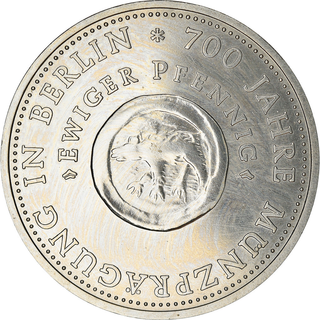 Coin, GERMAN-DEMOCRATIC REPUBLIC, 10 Mark, 1981, MS(63), Copper-nickel, KM:82