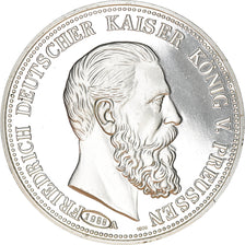 Coin, Prussia, 5 Mark, 1988, Berlin, Restrike, MS(65-70), Silver