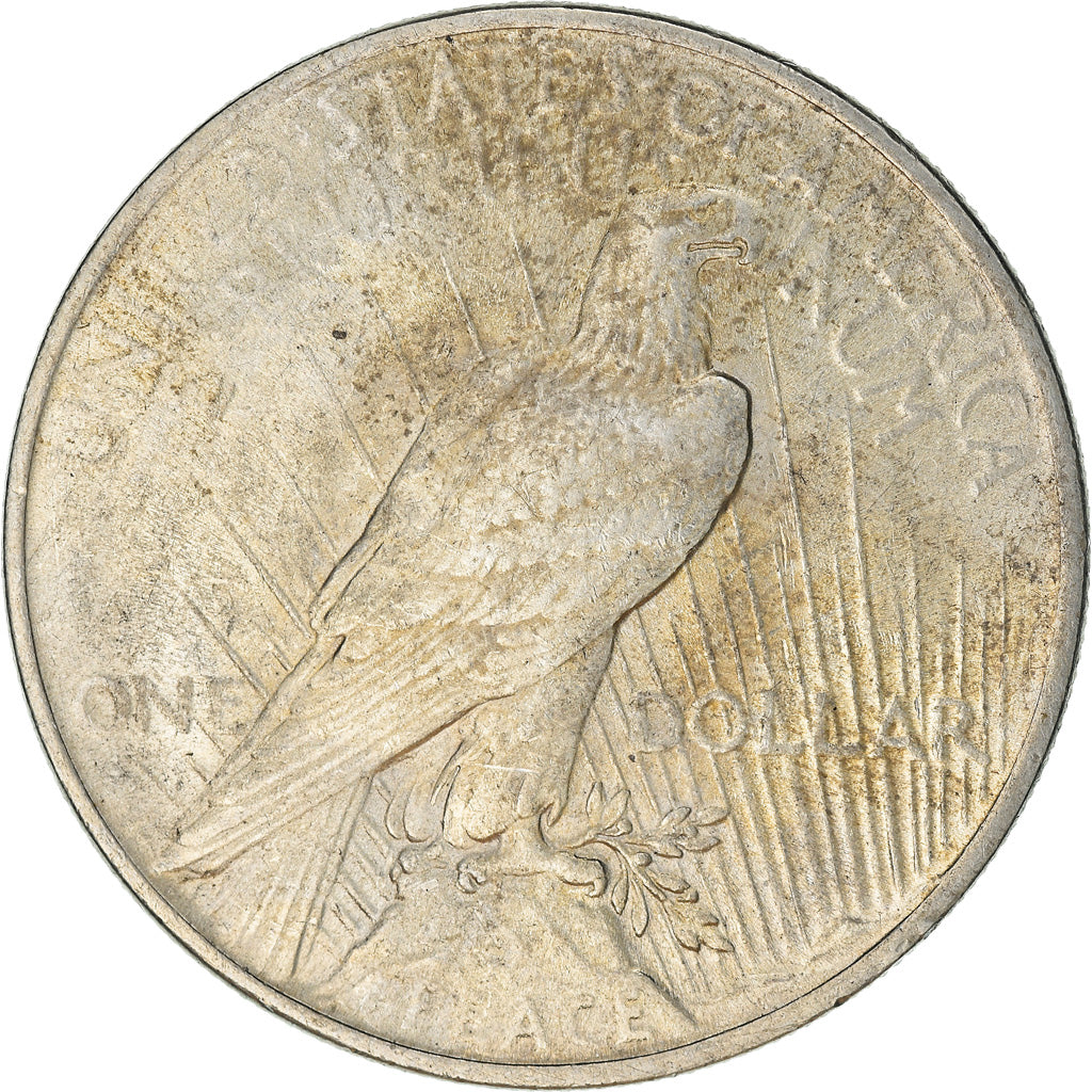 Coin, United States, Peace Dollar, Dollar, 1924, U.S. Mint, Philadelphia