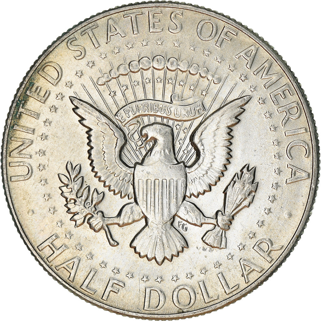 Coin, United States, Kennedy Half Dollar, Half Dollar, 1969, U.S. Mint, Denver