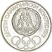 Coin, Bulgaria, 10ème Congrès olympique, 10 Leva, 1975, BE, MS(65-70), Silver