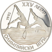 Coin, Bulgaria, Summer Olympics, 25 Leva, 1992, BE, MS(65-70), Silver, KM:189