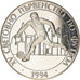 Coin, Bulgaria, World Cup 94, 100 Leva, 1993, BE, MS(65-70), Silver, KM:210