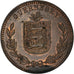 Coin, Guernsey, 8 Doubles, 1949, Heaton, Birmingham, AU(50-53), Bronze, KM:14