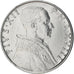 Münze, Vatikanstadt, Pius XII, 50 Lire, 1956, SS+, Stainless Steel, KM:54.2
