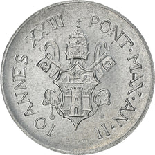 Coin, VATICAN CITY, John XXIII, Lira, 1960, MS(63), Aluminum, KM:58.1
