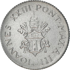Monnaie, Cité du Vatican, John XXIII, 2 Lire, 1961, SPL, Aluminium, KM:59.2