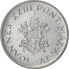 Coin, VATICAN CITY, John XXIII, 2 Lire, 1962, MS(63), Aluminum, KM:59.2
