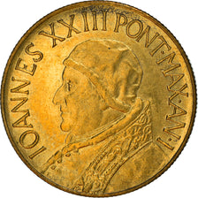 Münze, Vatikanstadt, John XXIII, 20 Lire, 1959, Roma, SS, Aluminum-Bronze