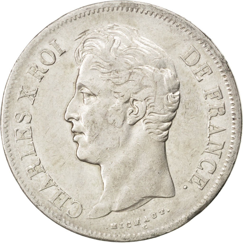 Charles X, 5 Francs 1829 MA, KM 728.10