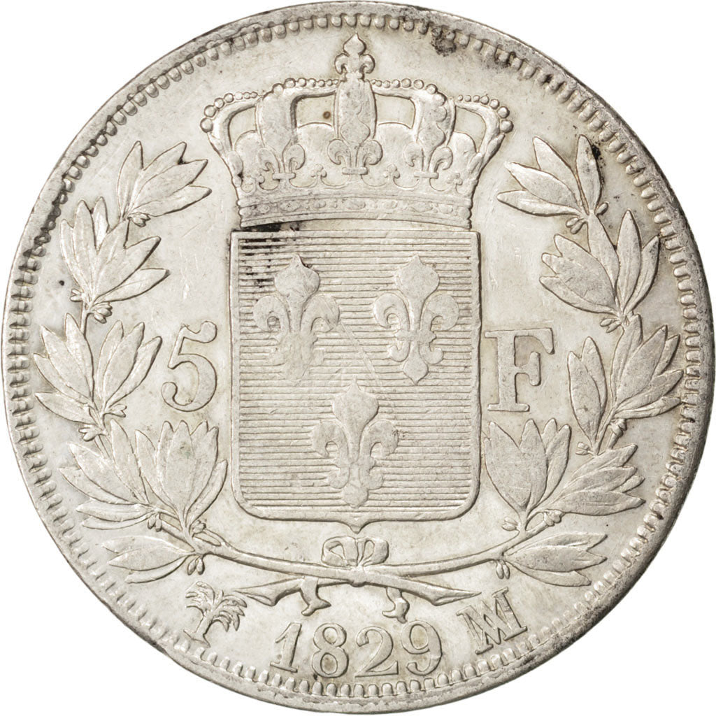 Charles X, 5 Francs 1829 MA, KM 728.10