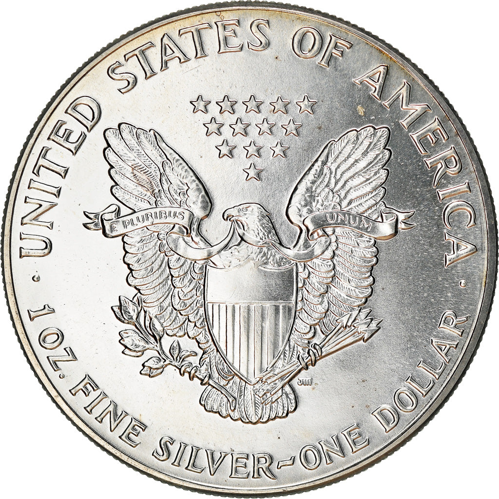 Coin, United States, Dollar, 1988, Philadelphia, American Silver Eagle