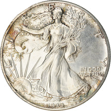 Moneta, Stati Uniti, Dollar, 1989, U.S. Mint, Philadelphia, American Silver