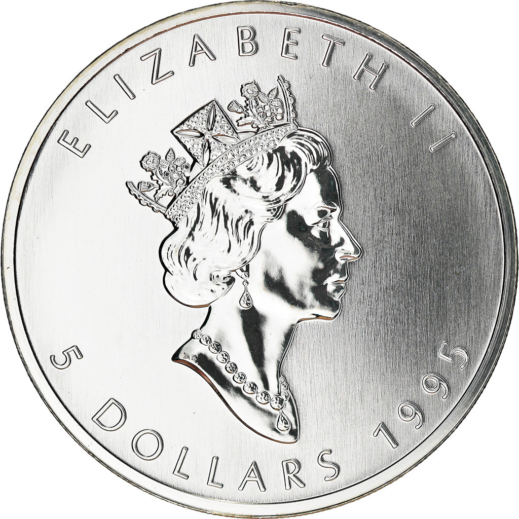 Coin, Canada, Elizabeth II, 5 Dollars, 1995, Royal Canadian Mint, Ottawa