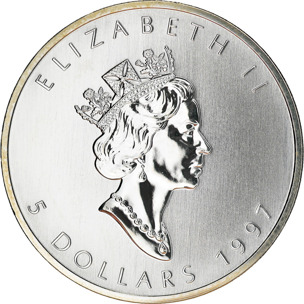 Coin, Canada, Elizabeth II, 5 Dollars, 1997, Royal Canadian Mint, Ottawa