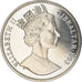 Moneta, Gibraltar, Elizabeth II, 2.8 Ecus, 1993, BE, MS(65-70), Miedź-Nikiel