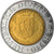 Moneta, San Marino, 500 Lire, 1989, AU(50-53), Bimetaliczny, KM:239