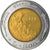 Moneta, San Marino, 500 Lire, 1989, AU(50-53), Bimetaliczny, KM:239