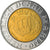 Moneta, San Marino, 500 Lire, 1989, EF(40-45), Bimetaliczny, KM:239
