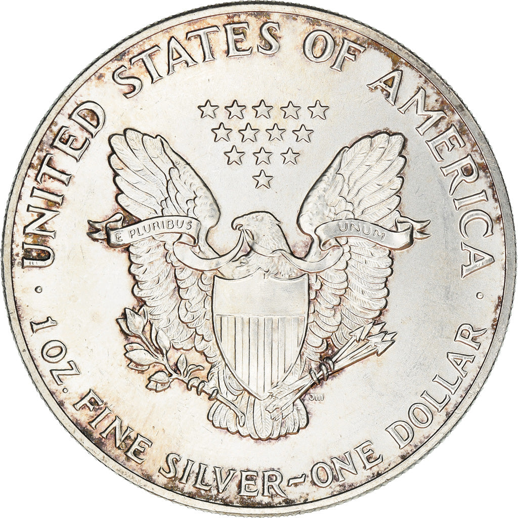 Coin, United States, Dollar, 1991, U.S. Mint, Philadelphia, AU(50-53), Silver