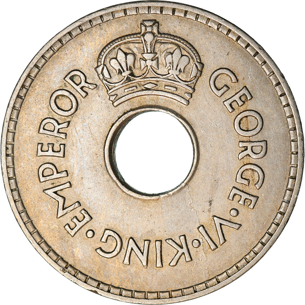 Coin, Fiji, Penny, 1937, AU(50-53), Cupro-nickel, KM:7.