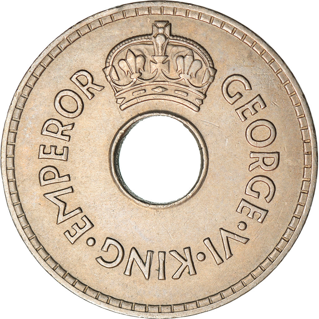 Coin, Fiji, Penny, 1937, AU(55-58), Cupro-nickel, KM:7.