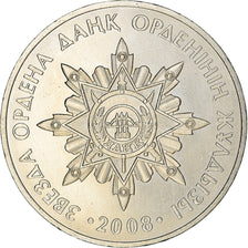 Münze, Kasachstan, Insigne de Aibyn, 50 Tenge, 2008, Kazakhstan Mint, SS+