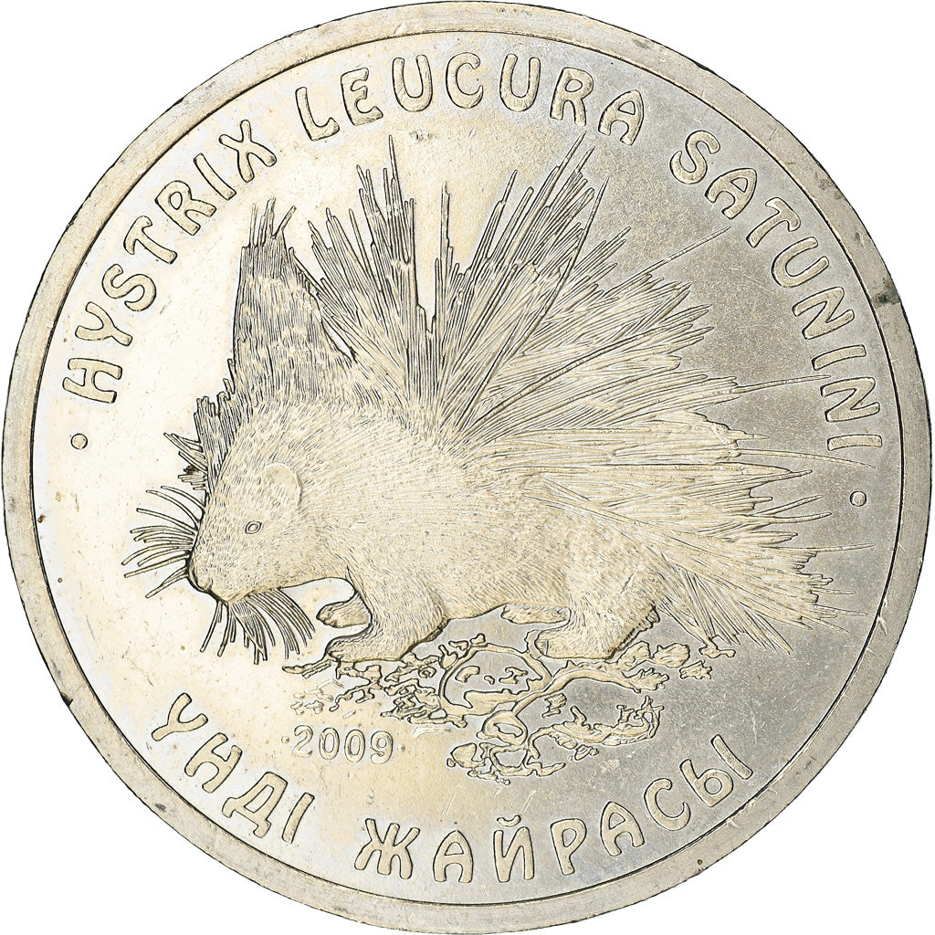 Monnaie, Kazakhstan, 50 Tenge, 2009, Kazakhstan Mint, Porcupine, TTB