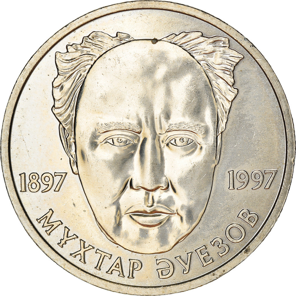 Coin, Kazakhstan, 20 Tenge, 1997, Kazakhstan Mint, MS(63), Copper-nickel, KM:20.