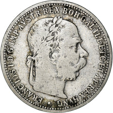 Coin, Austria, Franz Joseph I, Corona, 1893, VF(20-25), Silver, KM:2804
