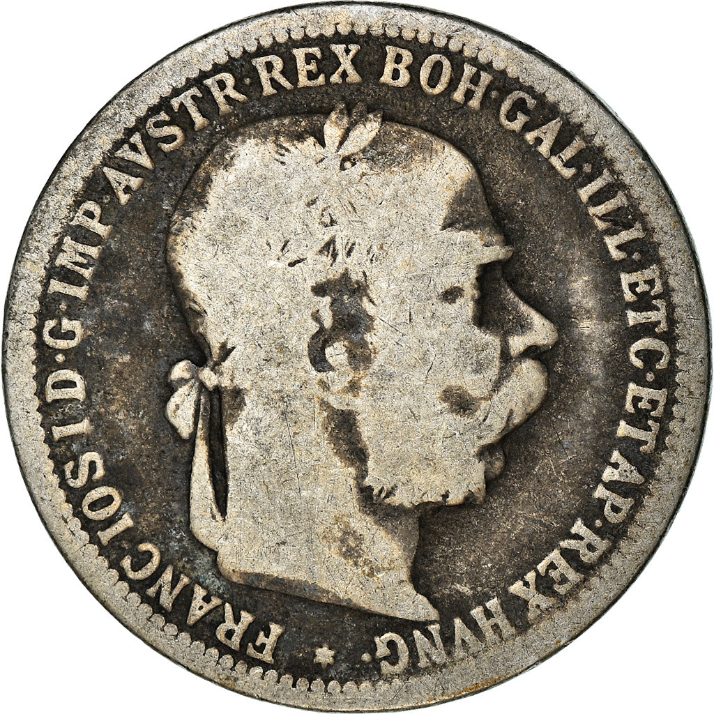 Münze, Österreich, Franz Joseph I, Corona, 1893, S, Silber, KM:2804