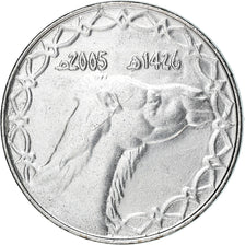 Coin, Algeria, 2 Dinars, 2005, Algiers, EF(40-45), Stainless Steel, KM:130