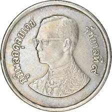 Coin, Thailand, Rama IX, 5 Baht, 1982, AU(50-53), Copper-Nickel Clad Copper