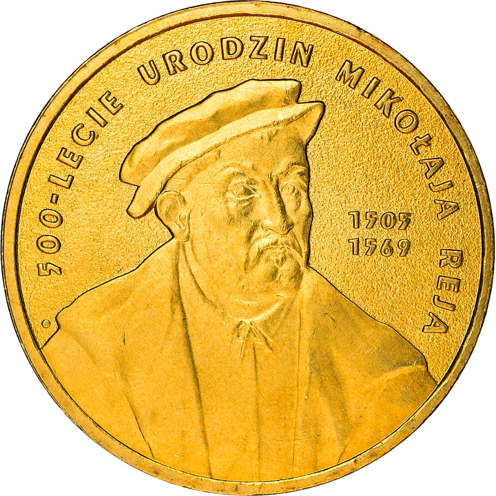 Moeda, Polónia, 2 Zlote, 2005, Warsaw, MS(63), Latão, KM:608