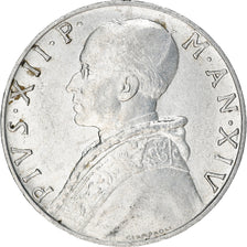 Moneda, CIUDAD DEL VATICANO, Pius XII, 10 Lire, 1952, Roma, MBC+, Aluminio