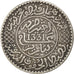 Marocco, Yusuf, 1/4 Rial, 2-1/2 Dirhams, 1912, bi-Bariz, Paris, BB, Argento,...