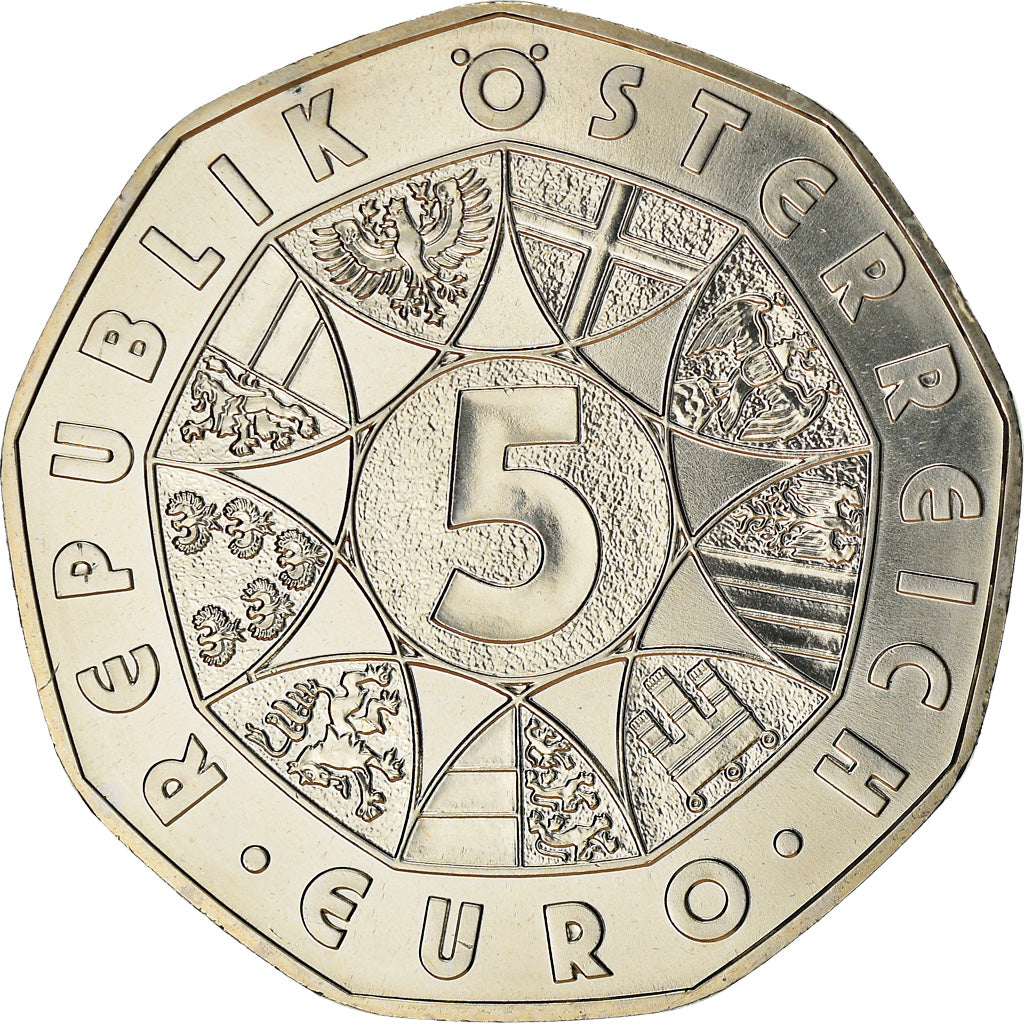 Austria, 5 Euro, 2005, Vienna, MS(65-70), Silver, KM:3117
