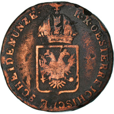 Moneta, Austria, Franz II (I), Kreuzer, 1816, MB+, Rame, KM:2113