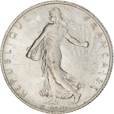 Munten, Frankrijk, Semeuse, 2 Francs, 1919, Paris, ZF, Zilver, KM:845.1