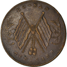 Coin, CHINA, REPUBLIC OF, 10 Cash, 10 Wen, 1920, EF(40-45), Copper, KM:303