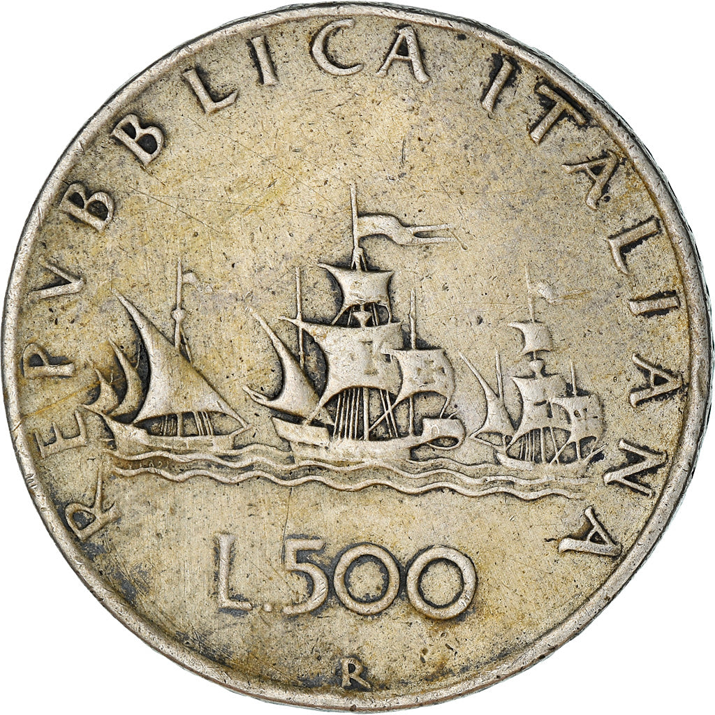 Coin, Italy, 500 Lire, 1969, Rome, VF(30-35), Silver, KM:98