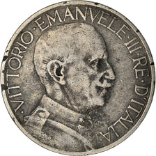 Coin, Italy, 2 Lire, 1927, Rome, VF(20-25), Nickel, KM:63