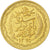 Moneda, Túnez, Muhammad al-Amin Bey, 5 Francs, 1946, Paris, MBC+, Aluminio -