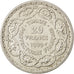 Monnaie, Tunisie, Ahmad Pasha Bey, 20 Francs, 1939, Paris, SUP, Argent, KM:E23